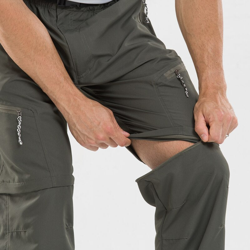 Men's Zip-Off Convertible Hiking Trousers