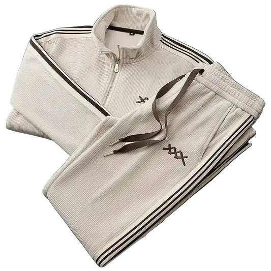 Men's Zipped Tracksuit – Sporty Comfort