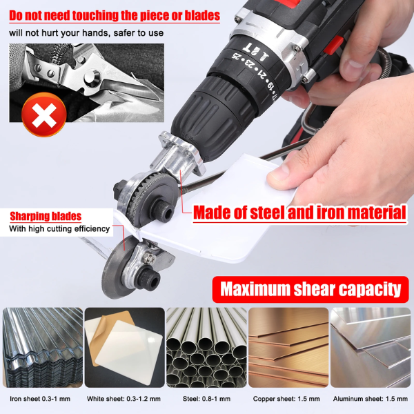Metal Cutting Drill Adapter