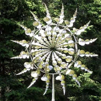 Metal Garden Wind Spinner Decor