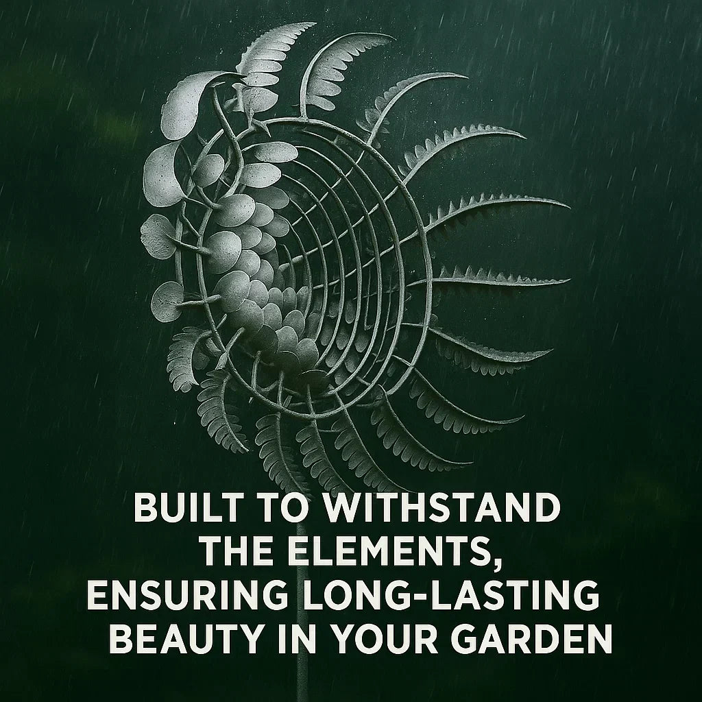 Metal Garden Wind Spinner Decor