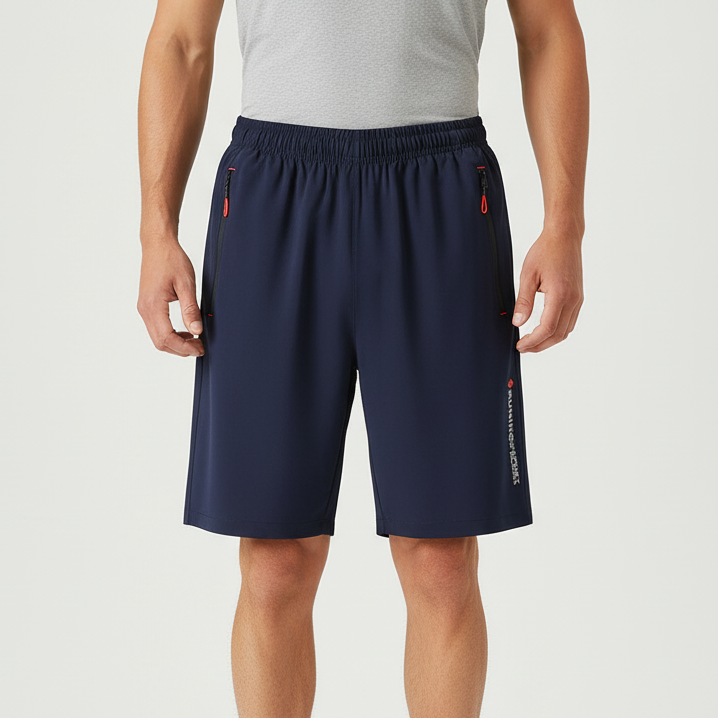 Mid-Length Athletic Shorts
