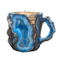 Mineral Crystal Coffee Mugs - Elegant Design for Every Sip