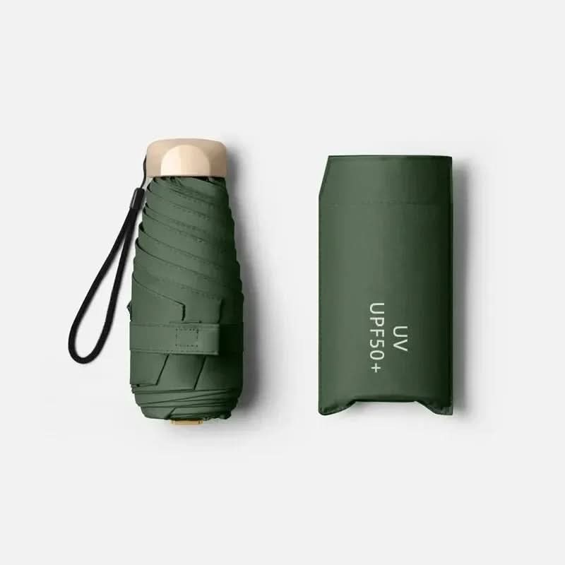 Mini Folding Umbrella – UV Protection & Water-Repellent