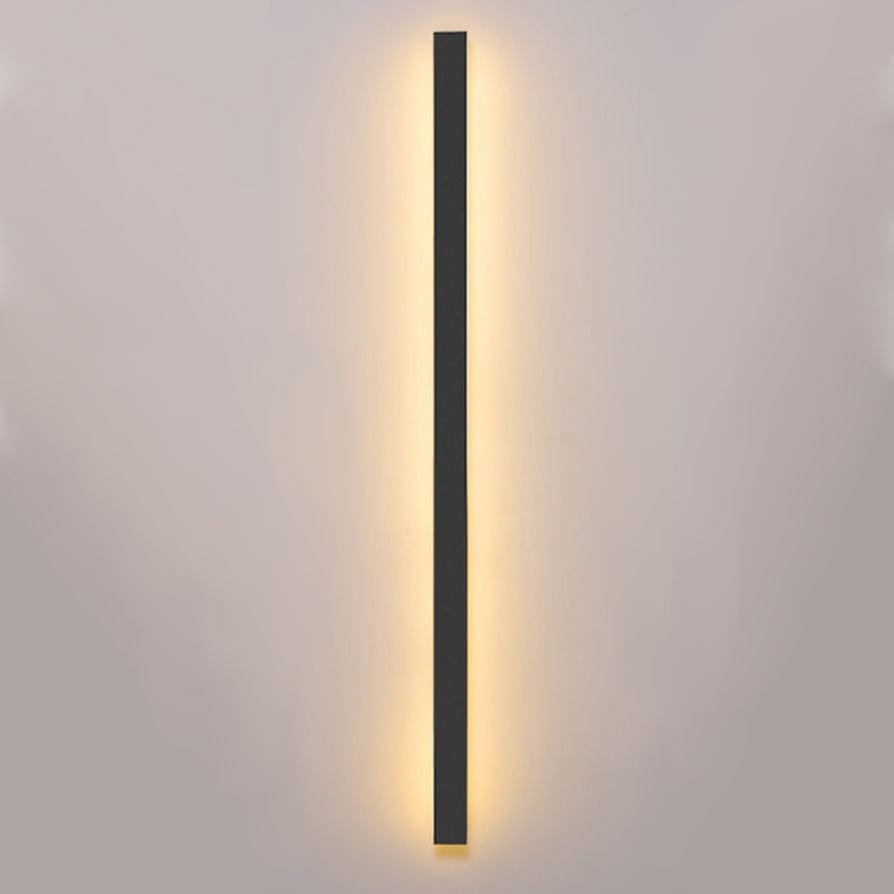 Modern Aluminium Backlit Outdoor Wall Sconce