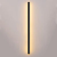 Modern Aluminium Backlit Outdoor Wall Sconce