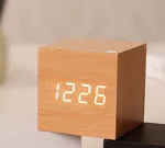 Modern Wooden Digital Clock