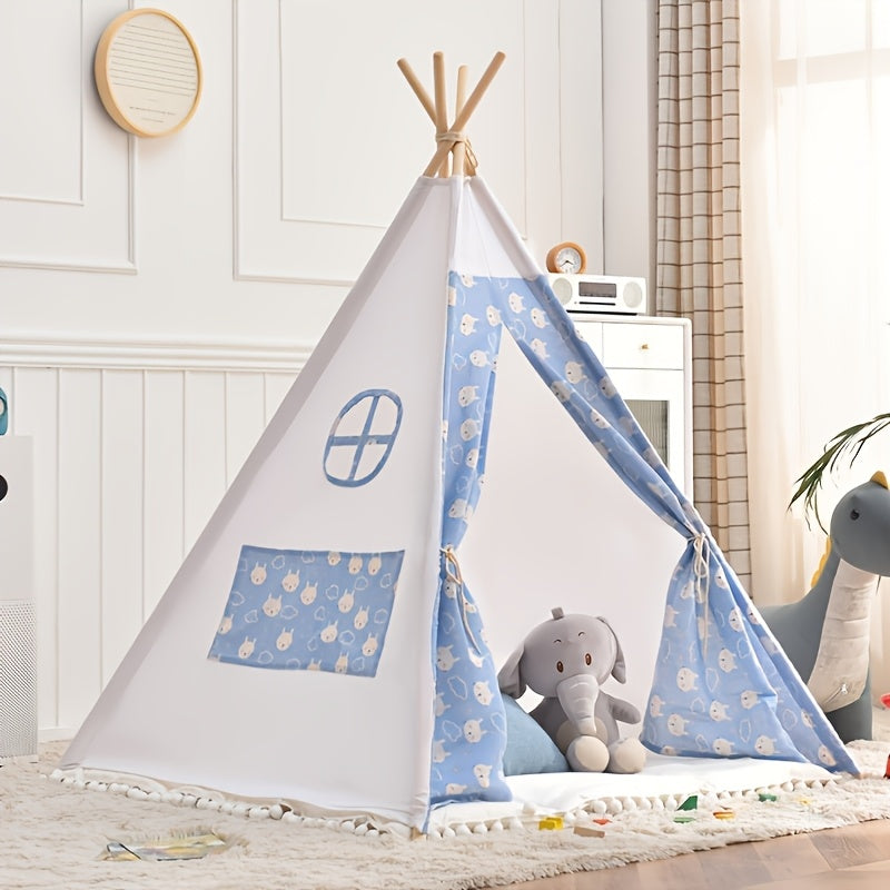Multifunctional Teepee Tent - Soft Indoor and Outdoor Play Tent