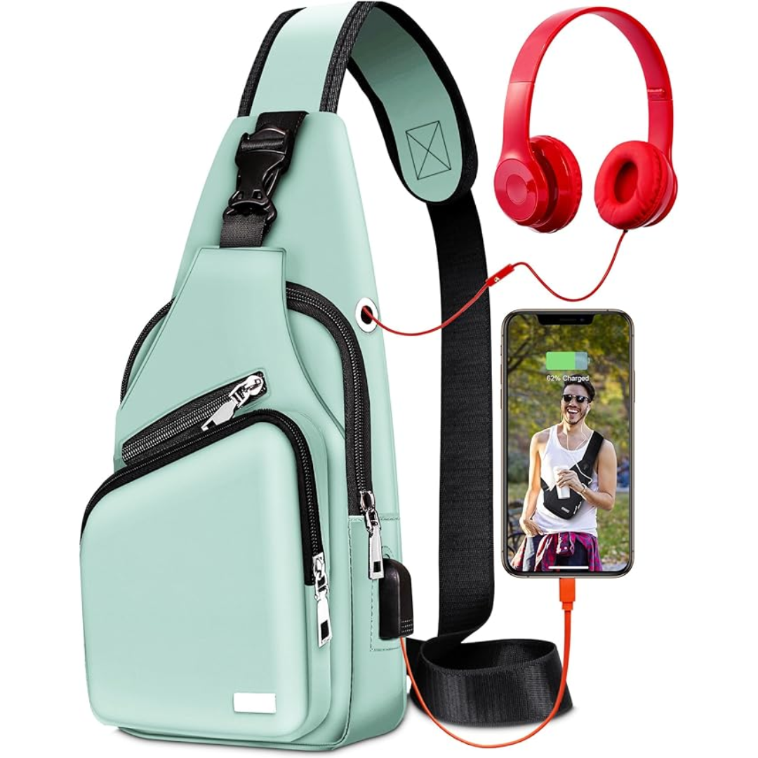 Multifunctional Waterproof Sling Bag