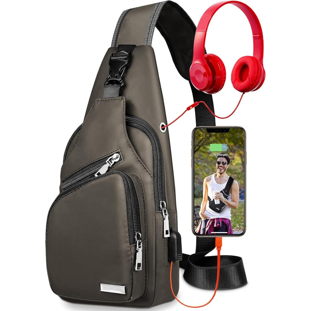 Multifunctional Waterproof Sling Bag