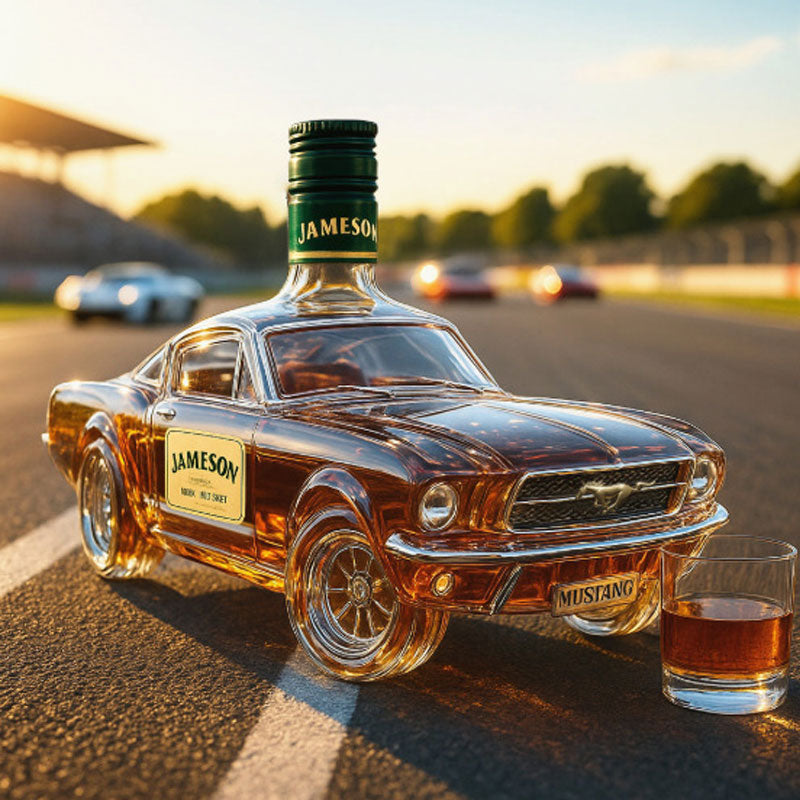 Mustang Car-Shaped Whiskey Decanter