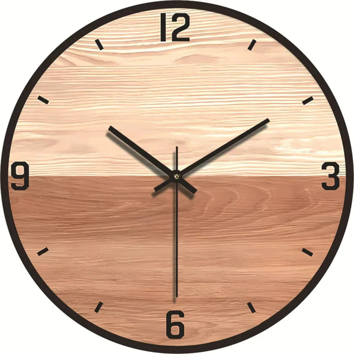 Nature-Inspired Wall Clock Ideal for Any Interior