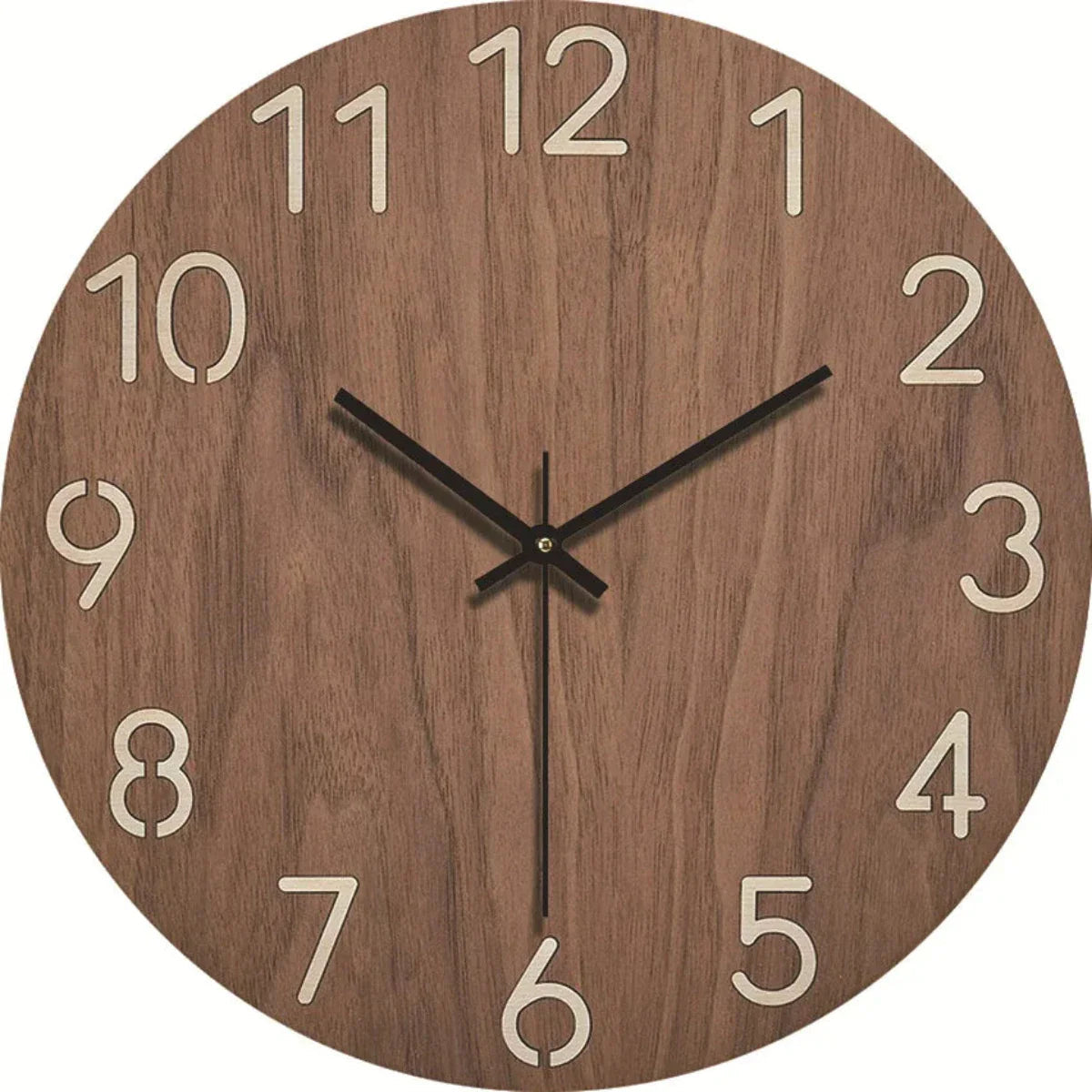 Nature-Inspired Wall Clock Ideal for Any Interior