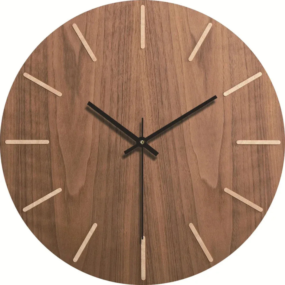 Nature-Inspired Wall Clock Ideal for Any Interior