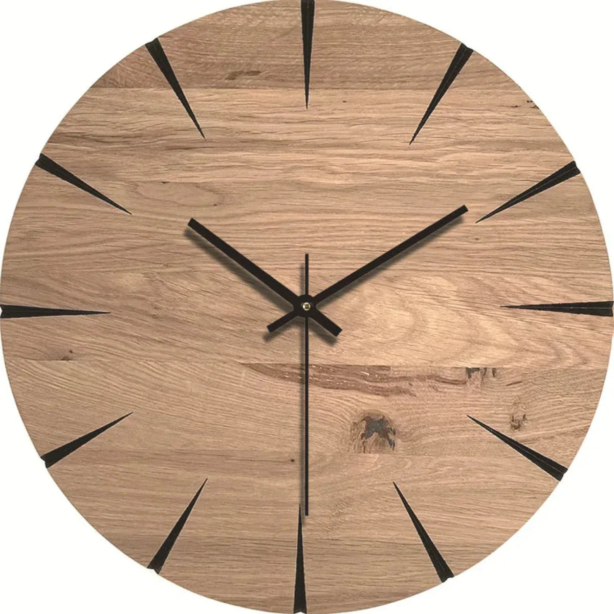 Nature-Inspired Wall Clock Ideal for Any Interior