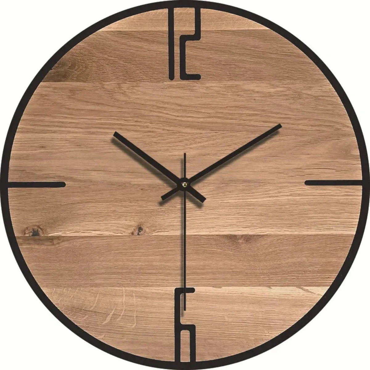 Nature-Inspired Wall Clock Ideal for Any Interior