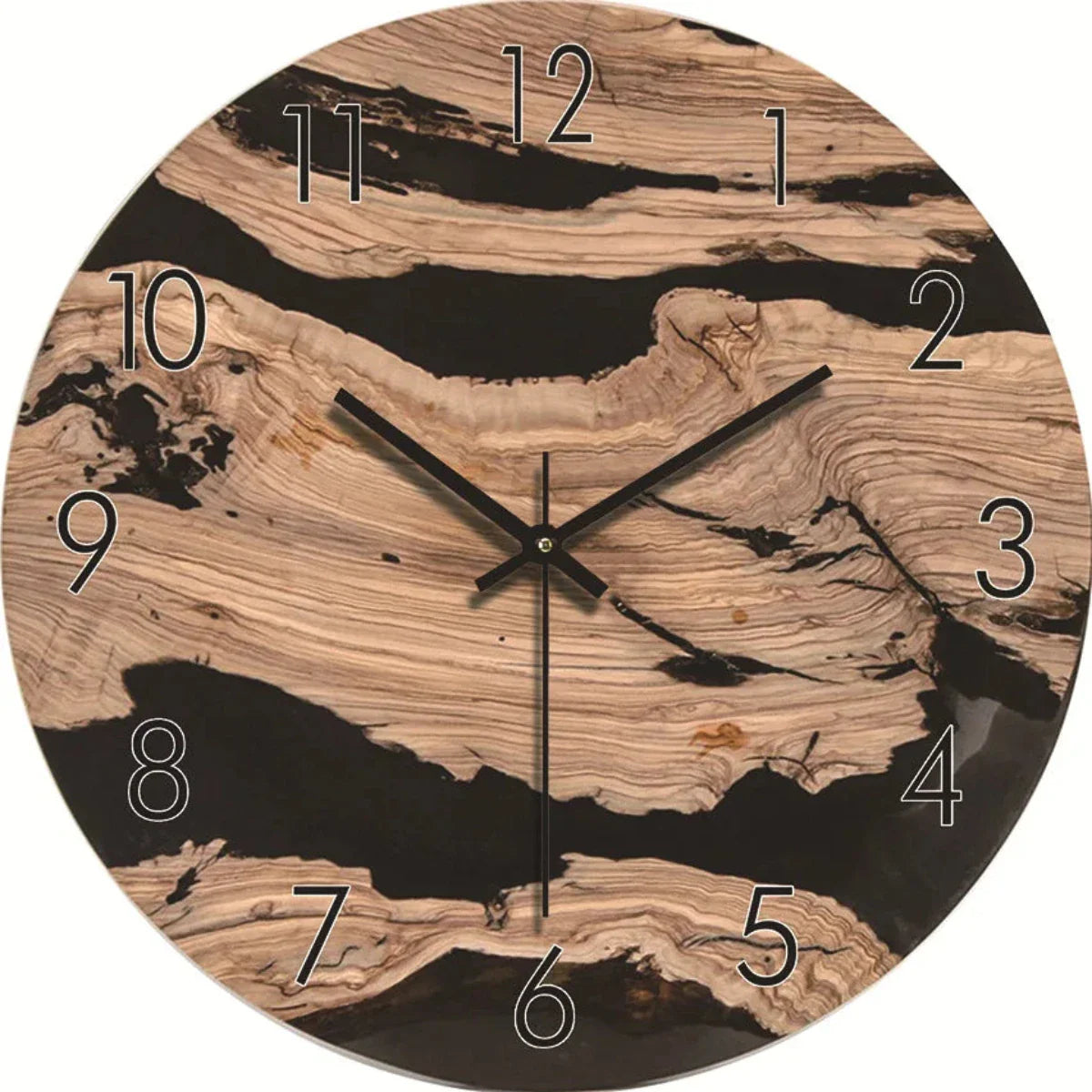 Nature-Inspired Wall Clock Ideal for Any Interior