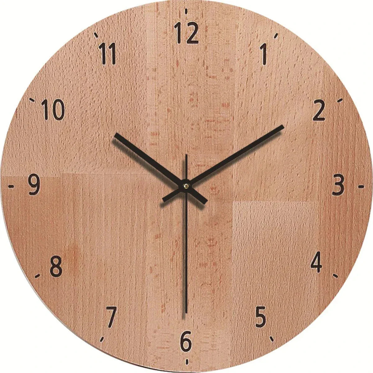 Nature-Inspired Wall Clock Ideal for Any Interior