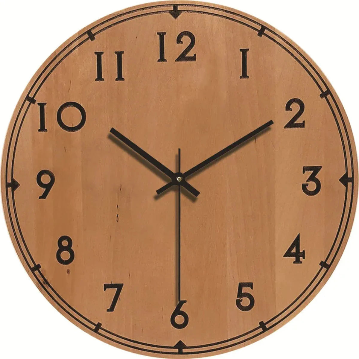Nature-Inspired Wall Clock Ideal for Any Interior