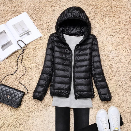 New Ultralight Packable Hooded Down Jackets