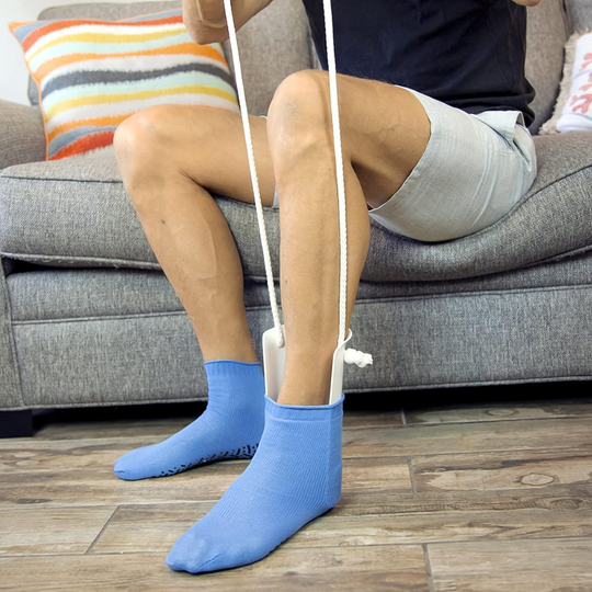No-Bend Sock Aid for Seniors and People with Disabilities