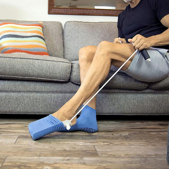 No-Bend Sock Aid for Seniors and People with Disabilities