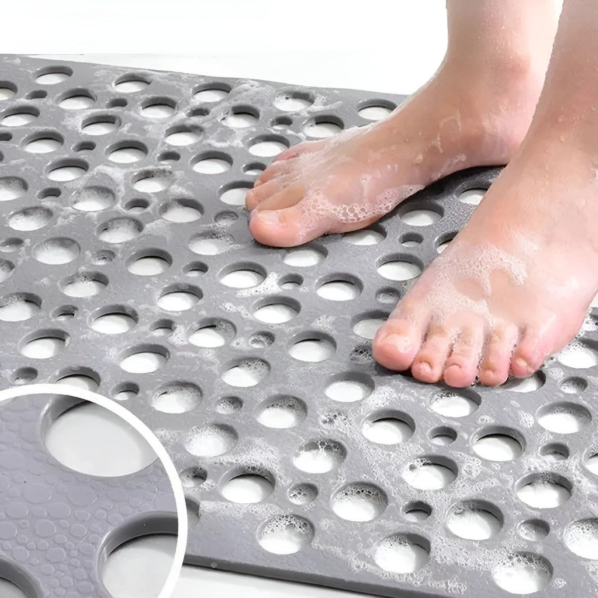 Non-Slip Shower Mat – Antibacterial and Hygienic | Secure Grip for the Bathroom
