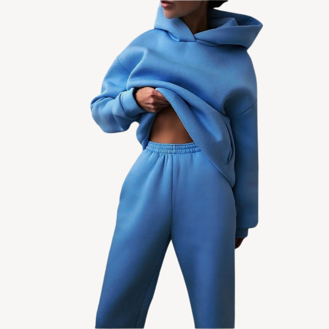 Oversized Hoodie and Joggers Set | Women's Leisurewear for Casual and Relaxation Wear