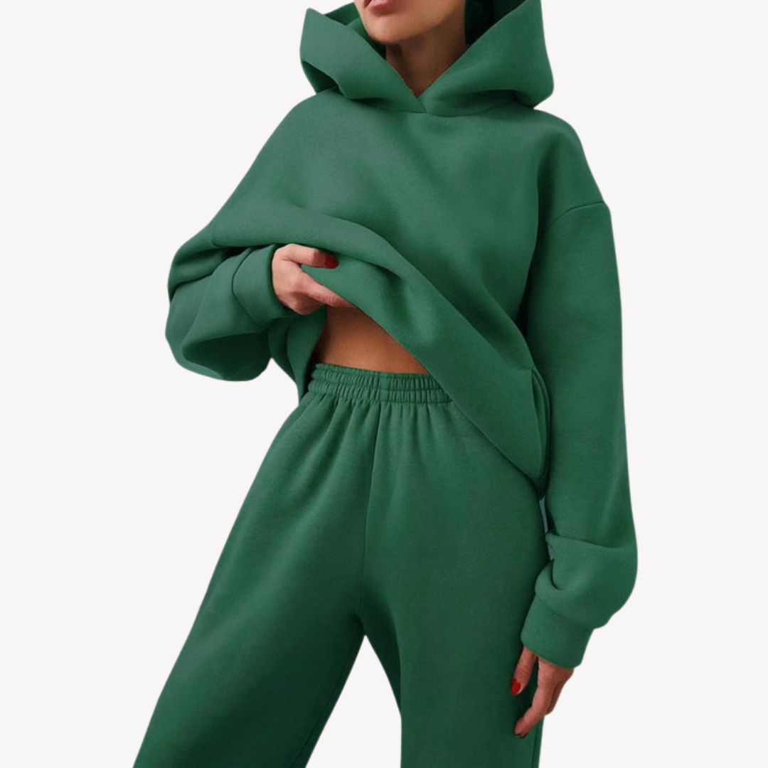 Oversized Hoodie and Joggers Set | Women's Leisurewear for Casual and Relaxation Wear