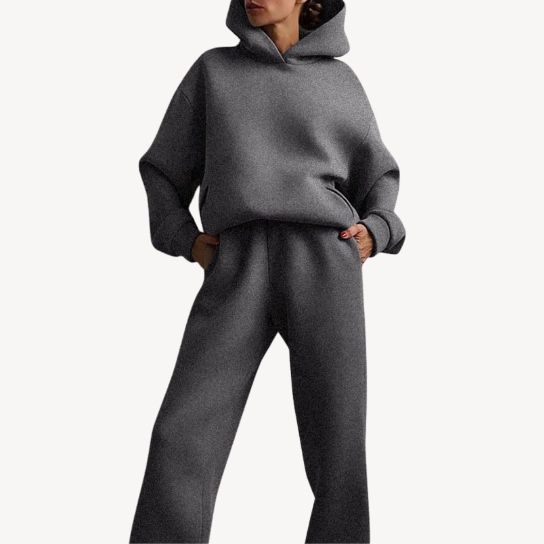 Oversized Hoodie and Joggers Set | Women's Leisurewear for Casual and Relaxation Wear