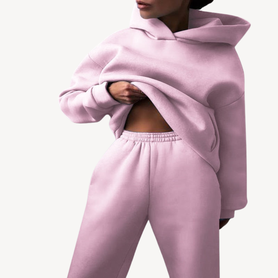 Oversized Hoodie and Joggers Set | Women's Leisurewear for Casual and Relaxation Wear