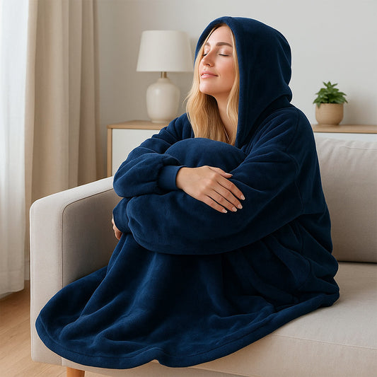 Oversized Hoodie Blanket – The Ultimate Cosiness and Comfort
