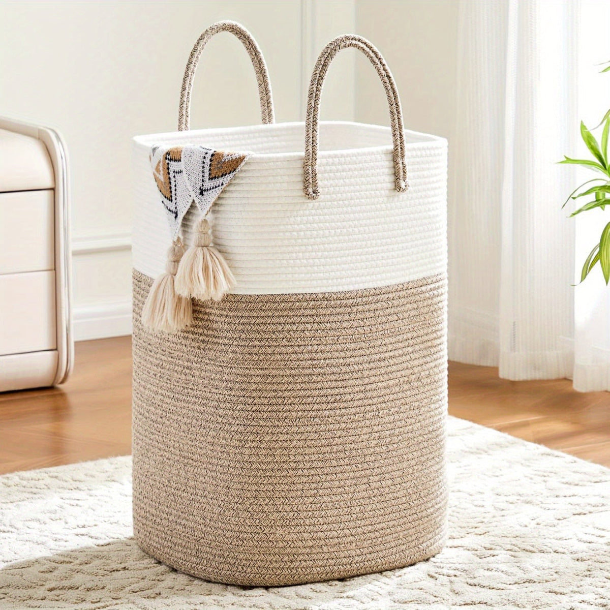 Oversized Woven Storage Bin