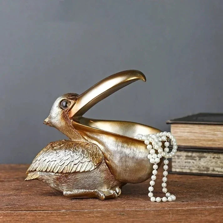 Pelican Wall Decoration | Luxury Hanging System and Organizer for a Tidy Living Space