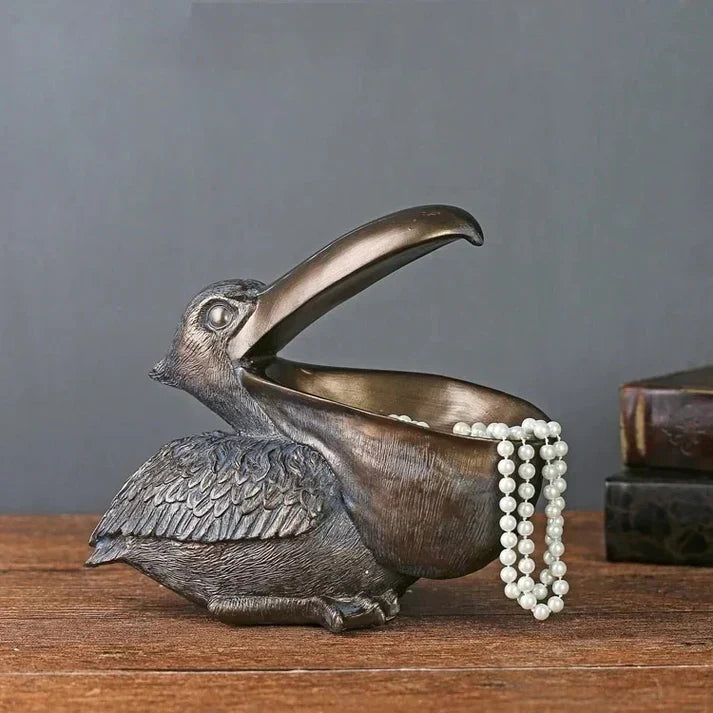 Pelican Wall Decoration | Luxury Hanging System and Organizer for a Tidy Living Space