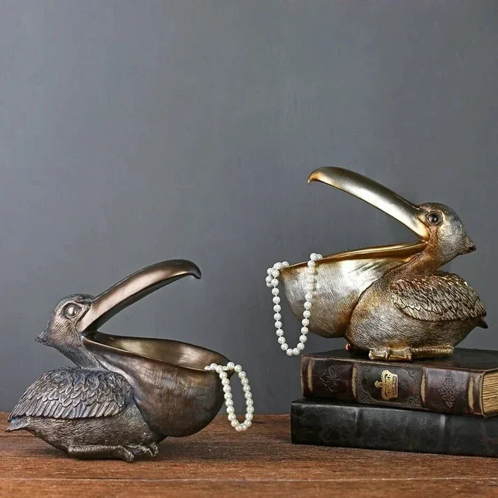 Pelican Wall Decoration | Luxury Hanging System and Organizer for a Tidy Living Space