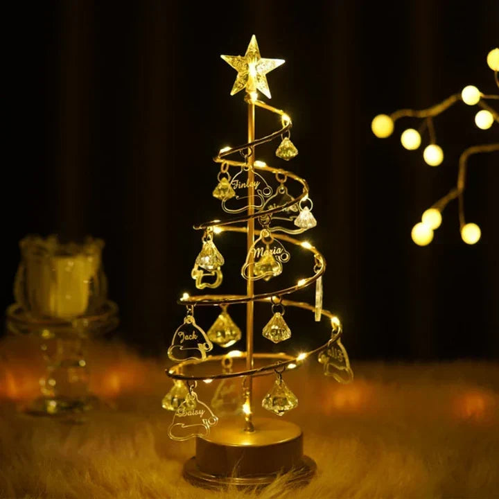 Personalised Family Tree Christmas Ornaments
