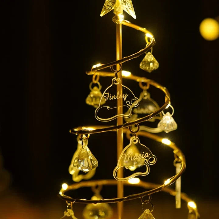 Personalised Family Tree Christmas Ornaments