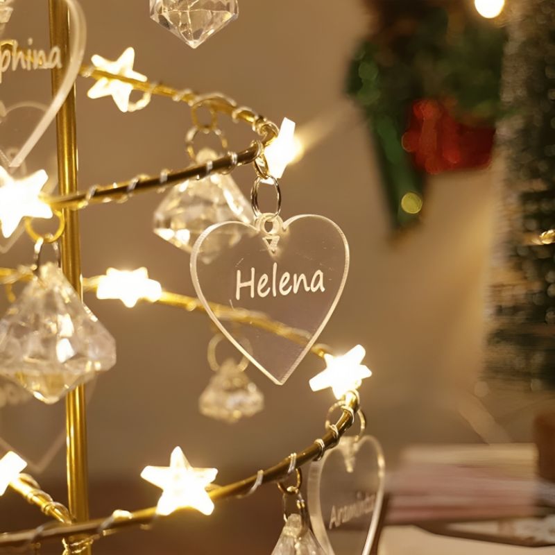 Personalised Family Tree Christmas Ornaments