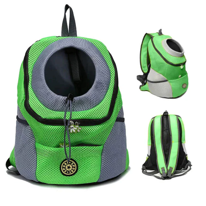 Pet Carrier Backpack with Mesh Ventilation Panels
