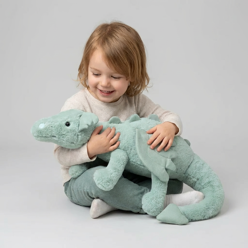 Plush Dragon Toy for Kids