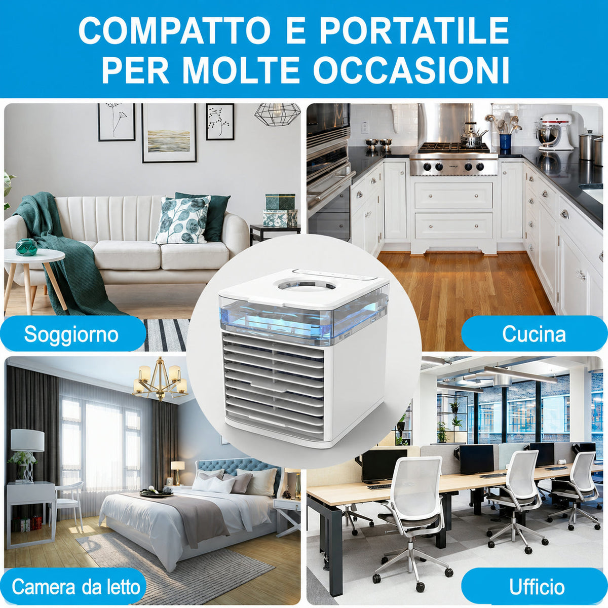 Portable Mini Air Conditioner Fan