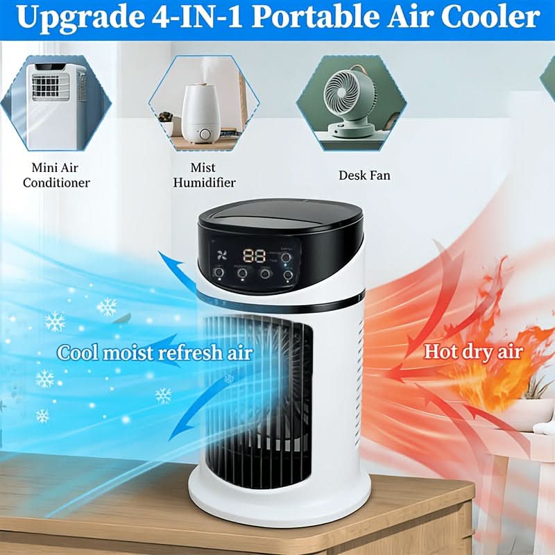 Portable Misting Fan for Ultimate Summer Comfort