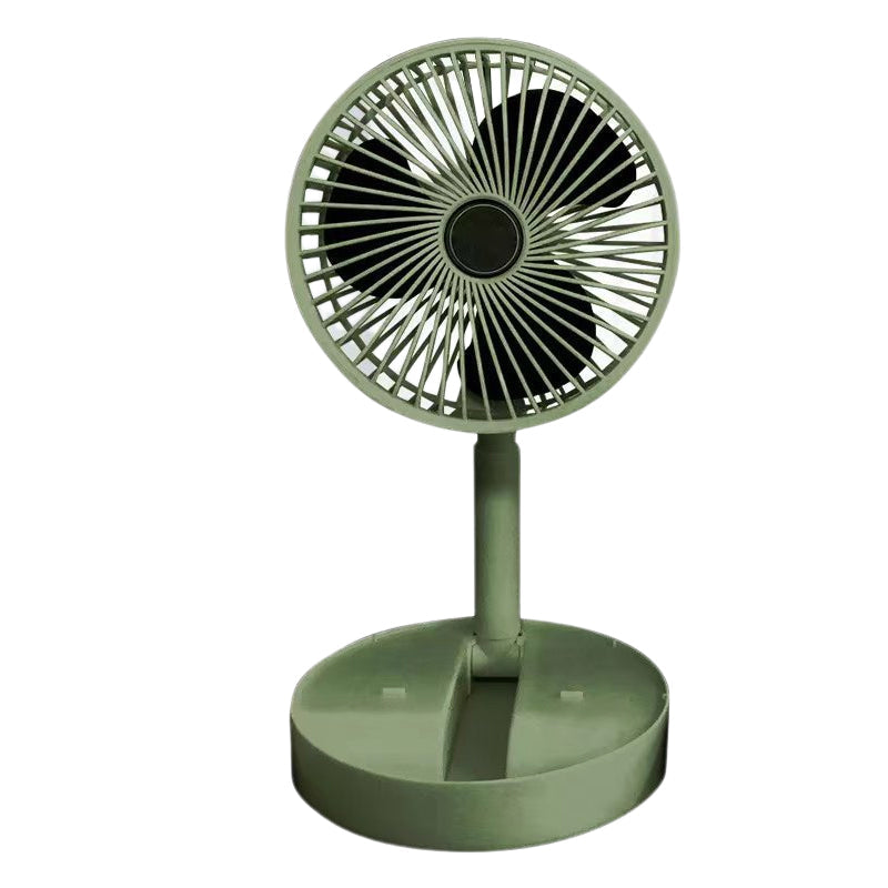 Portable, Quiet-Operation Telescopic Desk Fan