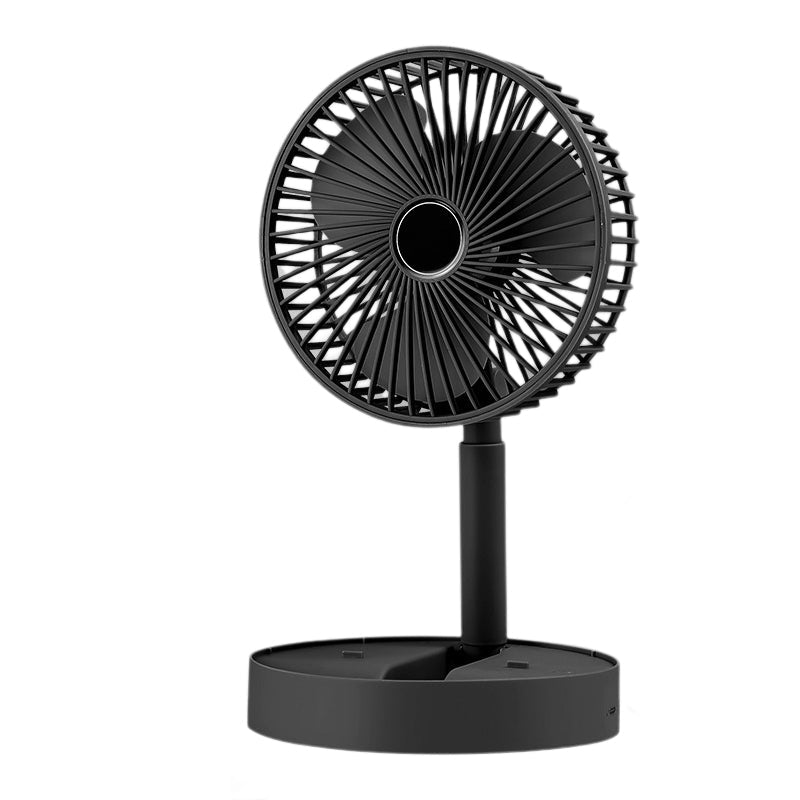Portable, Quiet-Operation Telescopic Desk Fan