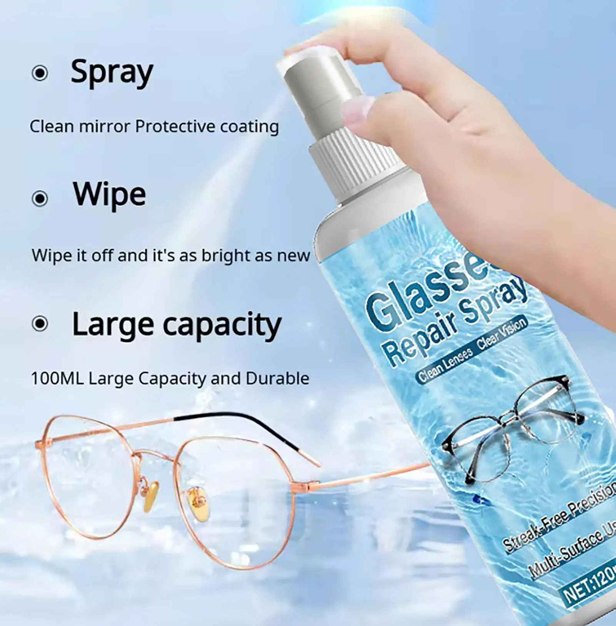 Professional Multi-Surface Lens Care Spray
