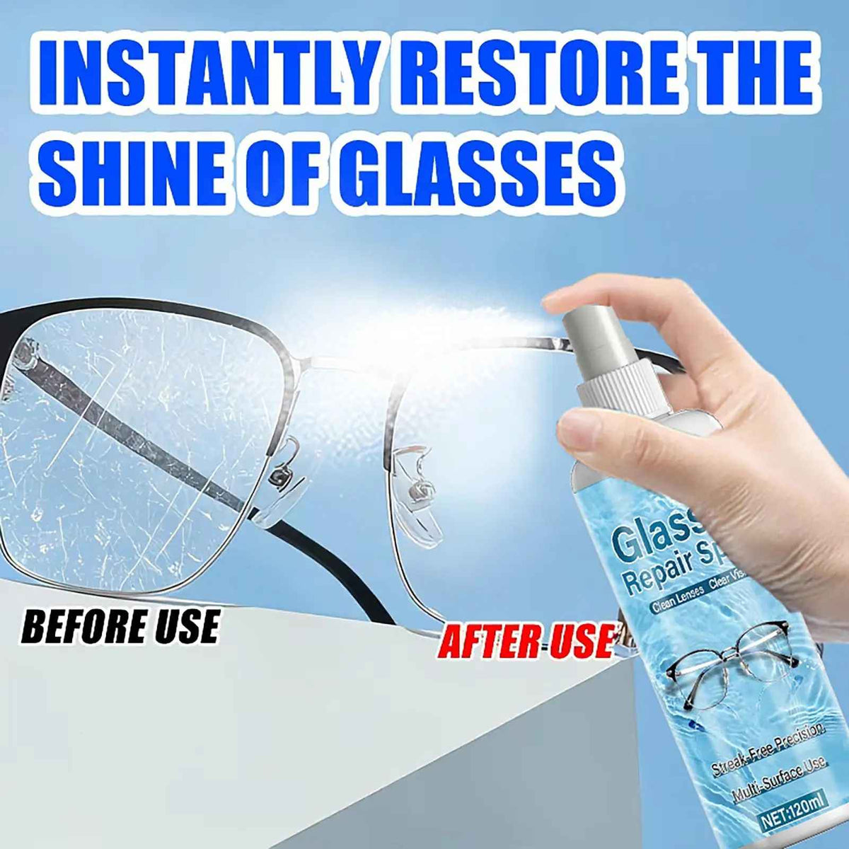 Professional Multi-Surface Lens Care Spray