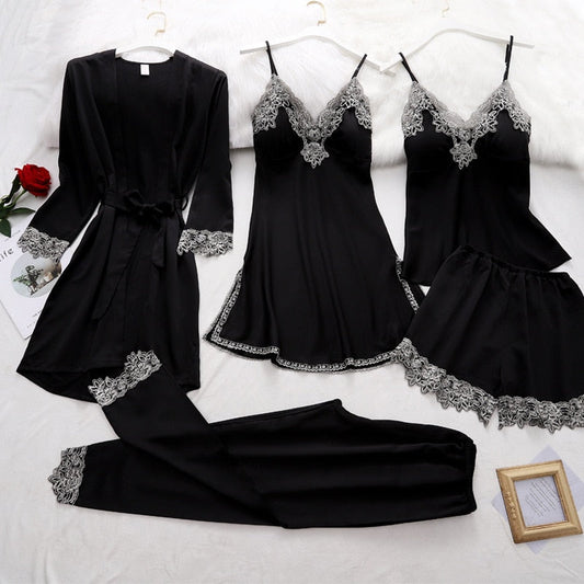 Pyjama Set | Silky Soft Luxury Nightwear | V-Neck Design
