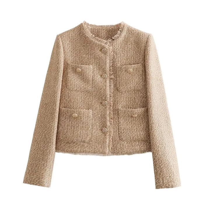 Randi | Women's Cropped Tweed Jacket