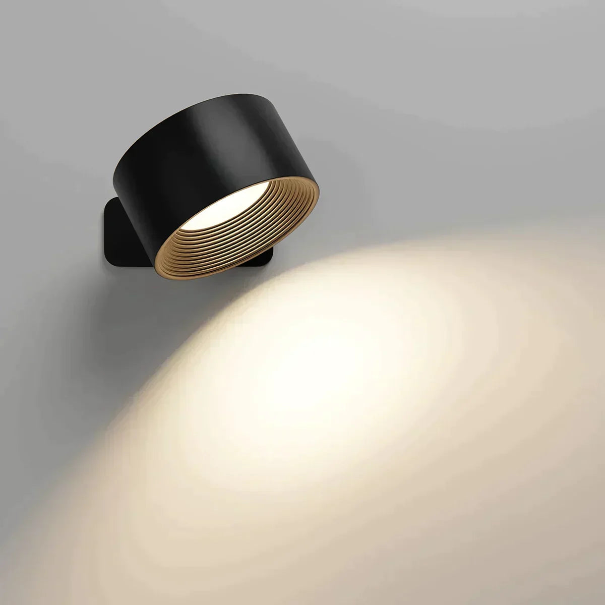 Rechargeable 360° LED Wall Lamp - Wireless & Atmospheric